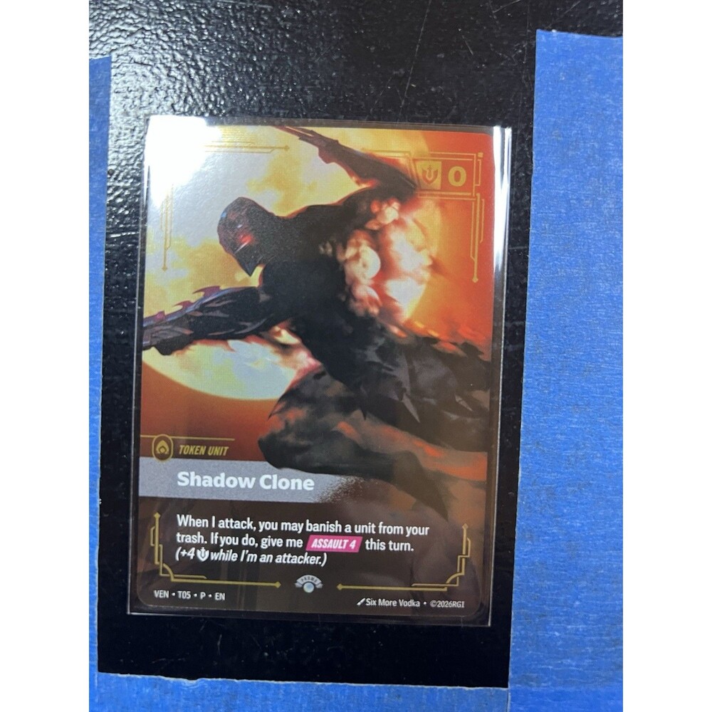Shadow Clone   Tentacle Riftbound Vendetta Vault Token Promo